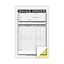 Cosco® Sales Order Form Book with Slip, Business, 4 1/4" x 7 1/4", 2-Part Carbonless, 50 sets (074017)