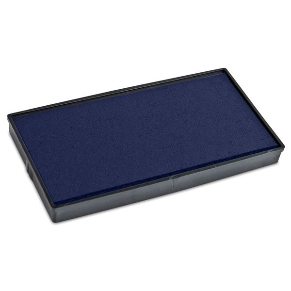 2000 PLUS Replacement Pads for Printer #60 Style Stamps, Blue, 1 Each (065474), 1/4" x 3-1/8"