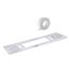 MINE Stamp Thermal Tape and Ruler, White (039609)