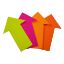 Cosco Write-On Sign, 6.75" x 4.5", Directional Arrow, 36 Pack (098382)