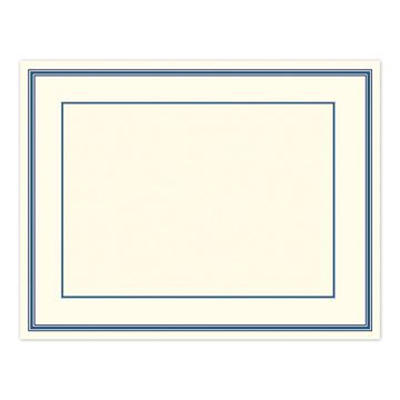 Great Papers! Navy Embossed Border Certificate, 8.5" x 11", 15 Count (20103774)