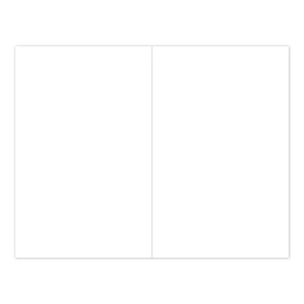 Great Papers!  White 2-Up Invitations, 25 sheets/50 invitations, 8.5" x 5.5" (909007)