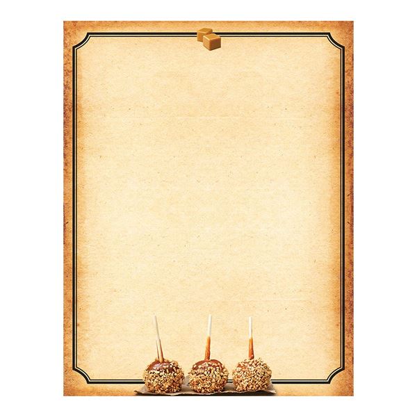 Great Papers! Taffy Apples Fall Letterhead, 8.5" x 11", 80 sheets (2018014)