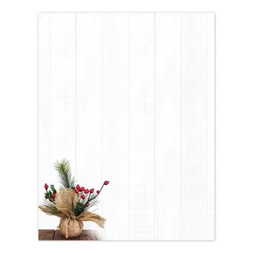 Great Papers! Burlap & Berries Letterhead, 8.5" x 11", 80 Count (2019121)