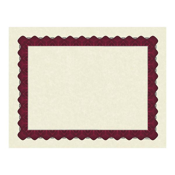 Great Papers! Metallic Red Certificate, 8.5 x 11 Inches, 25 Count (934125)