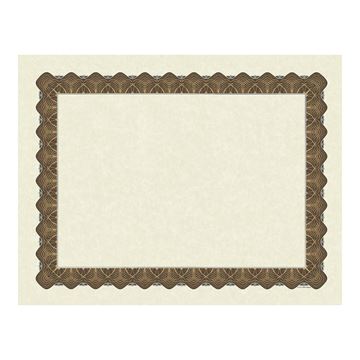 Great Papers! Metallic Gold Border Certificate, for Awards, Achievements and Accomplishments, Printer Friendly 8.5”x11”, 100 Sheet Pack (934000)