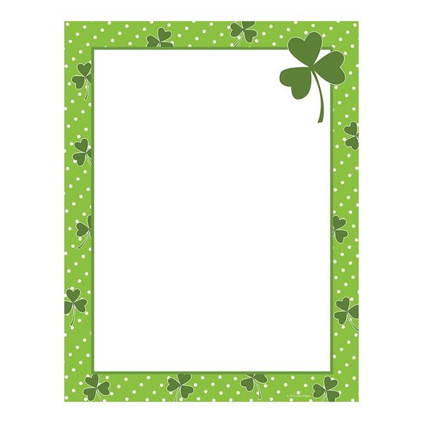 Great Papers! Clover Dots Letterhead, 8.5"x11", 80 Count (2013226)