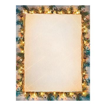 Great Papers! Pine Greetings Holiday Letterhead, 8.5" x 11", 80 count (2020119)