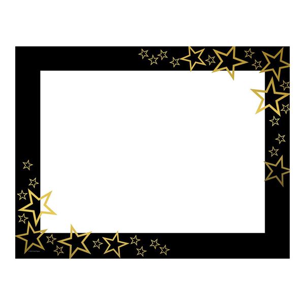 Great Papers!® Star Search Gold Foil Certificates, 8.5" x 11", 15 count (2020001)