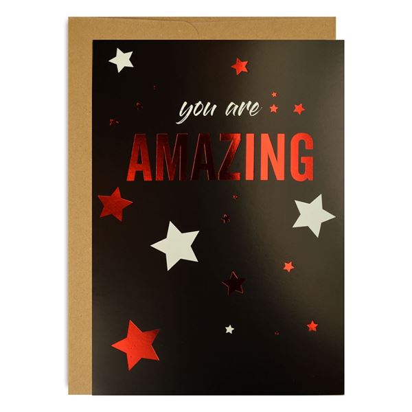 Great Papers!® Amazing Encouragment Greeting Card, 6.75" x 4.75", 3 count (2020008)