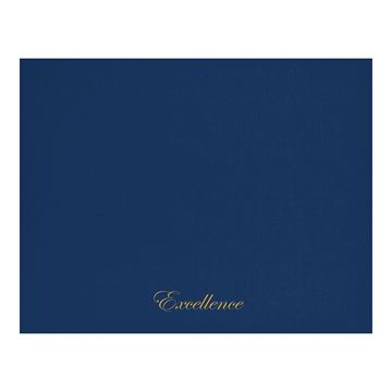 Great Papers! Excellence Certificate Cover, Navy, 12" x 9.375", 5 count (2017044)