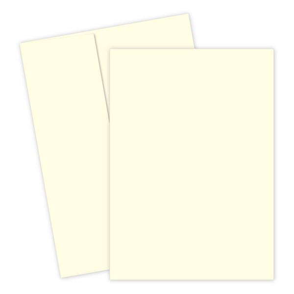 Great Papers! Ivory Flat Cards and Envelopes, 5.5"x7.75", 100 Count (2012093)