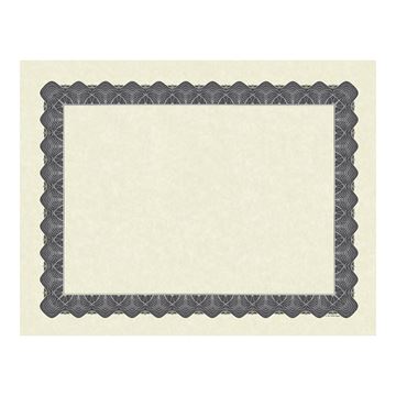 Great Papers! Metallic Silver Border Certificate, 8.5" x 11", 25 Count (934325)