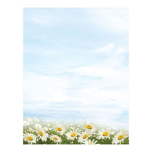 Great Papers! Daisy Day Letterhead Stationery, 8.5" x 11", 80 count, Inkjet and Laser Printer Compatible (2020145)