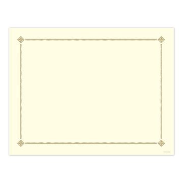 Great Papers! Corner Tiles Gold Foil Certificate, 8.5" x 11", 12 Count (2012197)