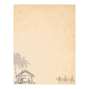 Great Papers! Holy Night Holiday Letterhead, 8.5" x 11", 80 sheets (2018028)