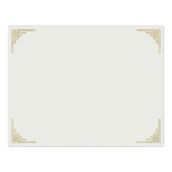 Great Papers! Corner Foil Certificate, 12 Count, 8.5"x11" (963008)