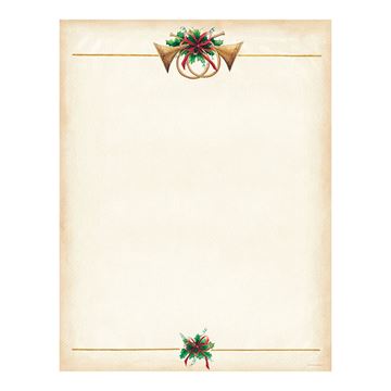 Great Papers! Antique Horns Letterhead, 80 count, 11" x 8.5" (2015050)