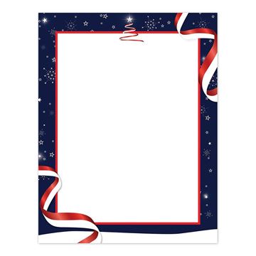 Great Papers! Patriotic Holiday Letterhead, 80 count, 11" x 8.5" (2015058)