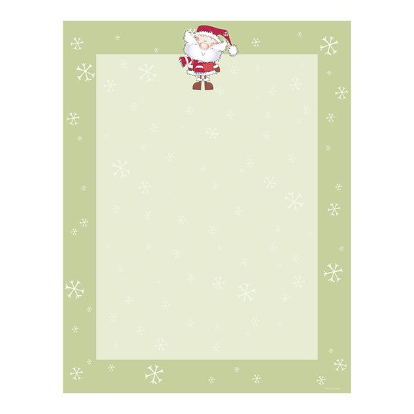 Great Papers! Merry Christmas Santa Letterhead, 8.5" x 11", 80 count (2015053)