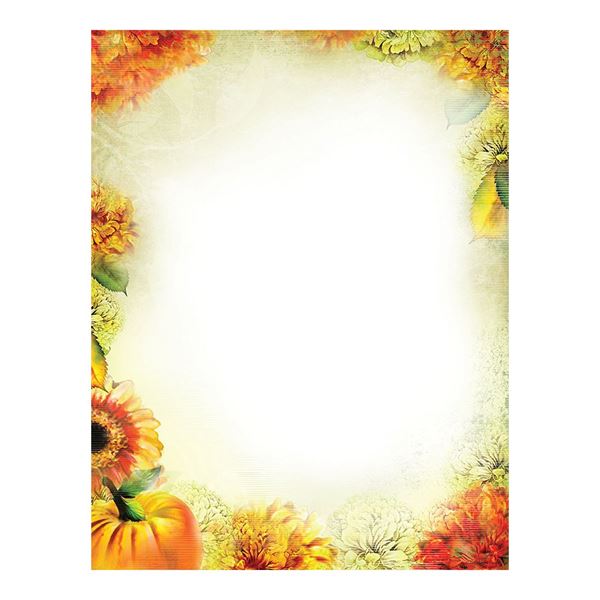 Great Papers! Autumn Foliage Letterhead, 80 count, 11" x 8.5" (2013285)