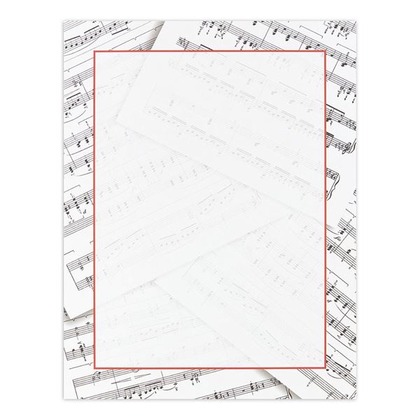 Great Papers! Sheet Music Letterhead, 8.5"x11", 80 Count (2014238)