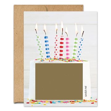 Great Papers! Candles Scratch-Off Note Cards And Envelopes, 4.25" x 5.5", 3 count (2018001)