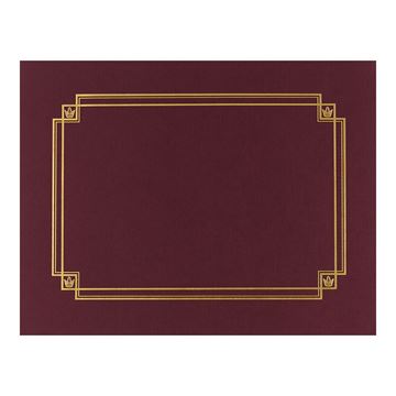 Great Papers! Burgundy Linen Certificate Cover, 12"x 9.375", 3 Count (939503)