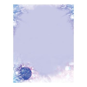 Great Papers! Holiday Stationery Letterhead, Holiday Sparkle, 8.5" x 11", 50 sheets (2022015)