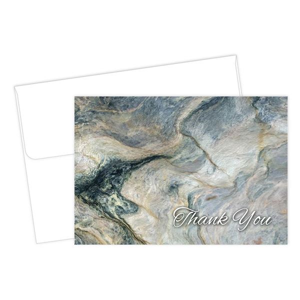 Great Papers! Marble Thank You Note Card, 50 count, 4.875" x 3.375" (2015125)