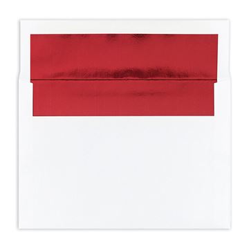 Great Papers! Red Foil-Lined A7 Foil Envelope, 25 count, 5.25" x 7.25" (9021069)