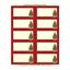 Great Papers! Lacy Tree Shipping Label, 3 sheets/30 labels, 2" x 4" (20102939)