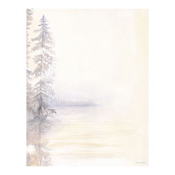 Great Papers! Morning Mist Letterhead Decorative Letterhead for Writing, Crafts and Personal Messages, Printer Friendly 8.5”x11”, 80 Sheet Pack (2014250)