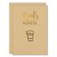 Great Papers!® Thanks A Latte Paper Clip Encouragement Greeting Card, 6.75" x 4.75", 3 count (2020007)