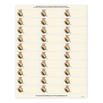 Great Papers! Holy Family 30-Up Address Label, 5 sheets/150 labels, 1" x 2.625" (913258)