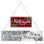 Great Papers! Holiday Hanging Wood Signs Assortment, 8"x4"x19", 3 count (2021100)