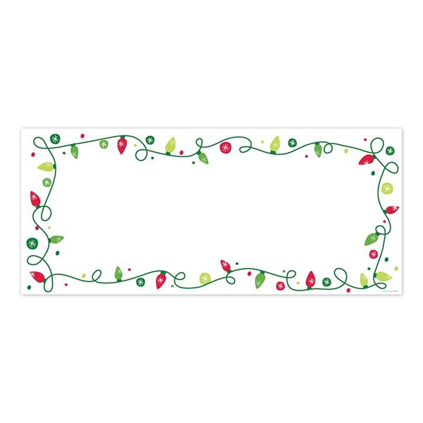 Great Papers! Coordinating Holiday Envelope, String of Lights, 9.5" x 4.125", 40 count  (2013270)