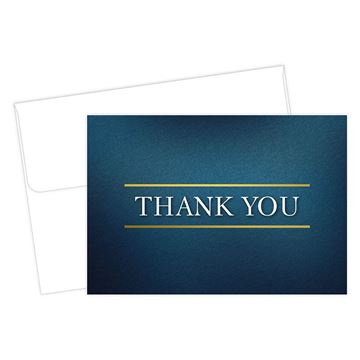 Great Papers!® Medieval Foil Thank You Note Card & Envelopes, 4.875" x 3.375", 50 count (2020035)