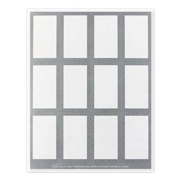 Great Papers!  Metallic Silver Place Cards, 10 sheets/60 cards, 3.5" x 2.125" (folded)