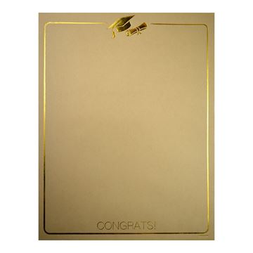 Great Papers!® Golden Grad Gold Foil Letterhead, 8.5" x 11", 40 count (2020017)