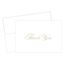 Great Papers! Gold Thank You Note Cards with Envelopes, 4.875" x 3.375", 48 Count (10624)