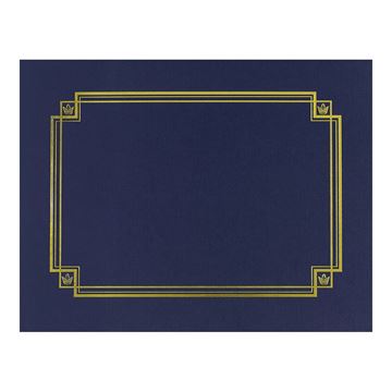 Great Papers! Navy Linen Certificate Cover, 12"x 9.375", 3 Count (938903)