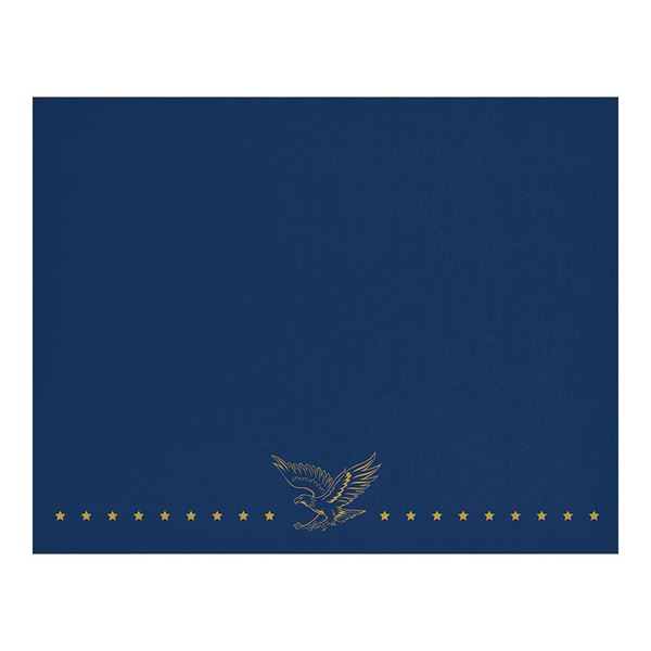 Great Papers! Patriotic Certificate Cover, Navy, 12" x 9.375" , 5 count (2017045)