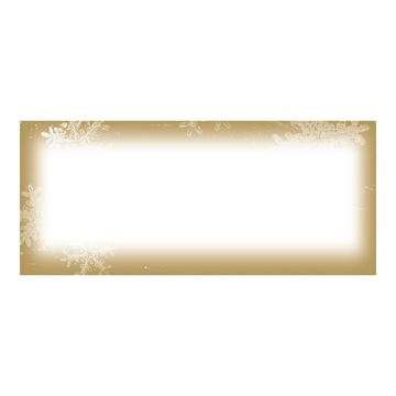 Great Papers! Coordinating Envelope, #10, Frosted Holiday Wishes, 9.5" x 4.125", 50 count (2011608)