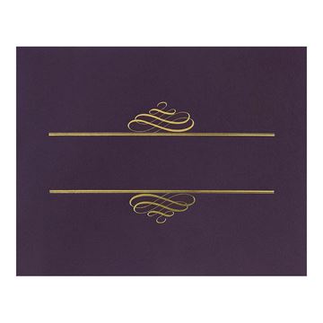 Great Papers! Plum Certificate Cover for Awards and Recognition, 12” x 9.375”, 250 GSM, Pack of 5 (903106)