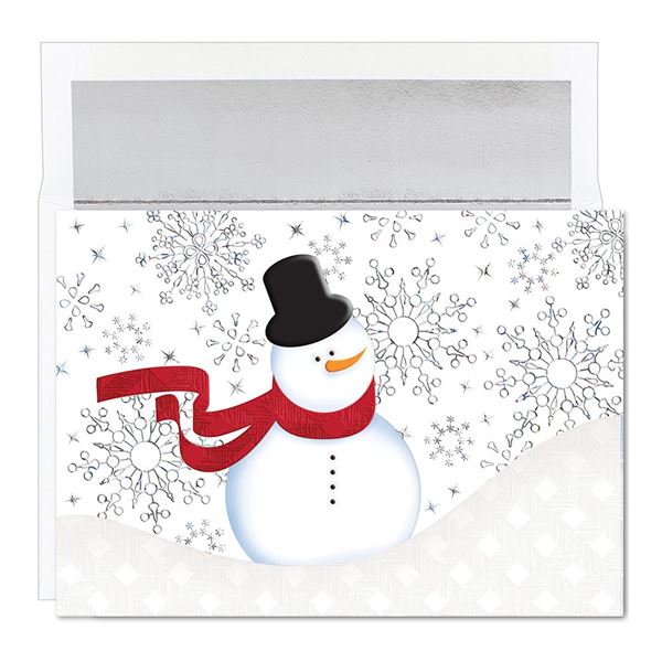 Great Papers! Holiday Greeting Card Snappy Snowman Holiday Greeting Card (907000)