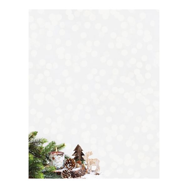 "Great Papers! Alpine Woods Letterhead, 80 count, 11"x 8.5" (2017026)