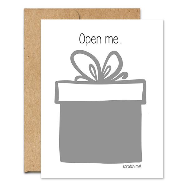 Great Papers! Open Me Scratch-Off Note Cards And Envelopes, 4.25" x 5.5", 3 count (2018005)