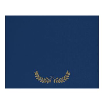 Great Papers! Laurel Certificate Cover, Navy, 12" x 9.375" , 5 count (2017046)