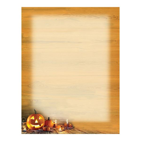 Great Papers! Pumpkin Farmhouse Letterhead, for Invitations, Announcements and Personal Messages, Printer Friendly 8.5” x 11”, 50 Pack (2023035)